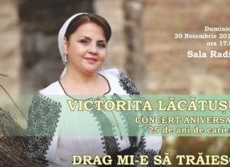 Concert aniversar – Victorița Lăcătușu Victorita Lacatusu