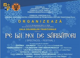 Gala Colindelor traditionale, Pe la noi de sarbatori