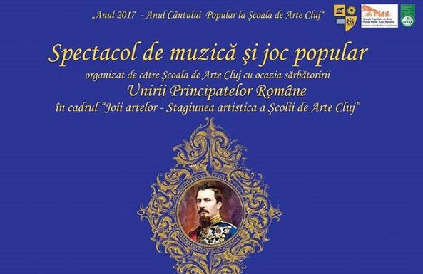 Spectacol de folclor - Unirea Principatelor Romane - Moldova si Tara Romaneasca