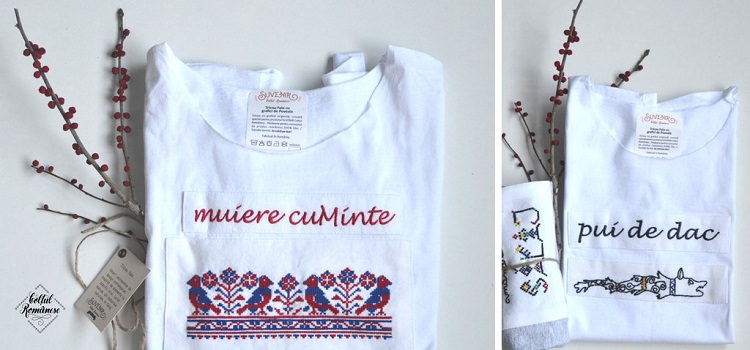 suvenir romanesc – tricouri faine cu mesaje cusute | Românesc
