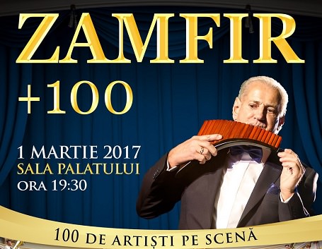 Zamfir 100 Concert la Bucuresti