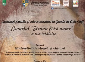 Cenaclul „Steaua fara nume” al Scolii de Arte Cluj