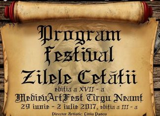 Trei zile de poveste la “Zilele Cetatii Neamt”