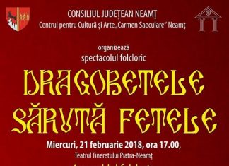 Spectacol folcloric – Dragobete sărută fete! Spectacol folcloric - Dragobete saruta fete!