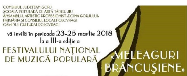 Festivalul National de Muzica Populara „Meleaguri Brancusiene”