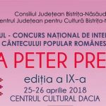 Festivalul Concurs Valeria Peter Predescu 2018