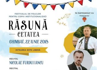 Festivalul de Folclor pentru Copiii Institutionalizati - Rasuna Cetatea 2018