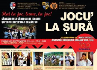 Sarbatoarea cantecului, jocului si portului popular romanesc - „Jocu’ la sura”