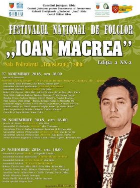 Festivalul National de Folclor Ioan Macrea 2018