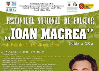 Festivalul National de Folclor Ioan Macrea 2018