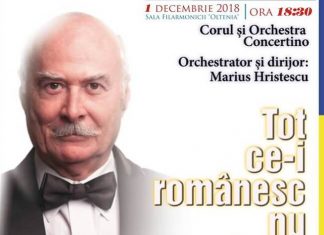 Programul evenimentelor de 1 decembrie - Craiova 2018