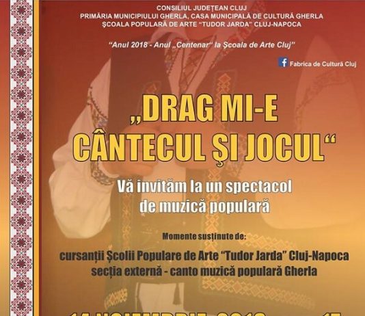 Spectacol - Drag mi-e cantecul si jocul Gherla 2018