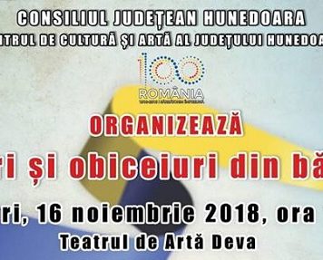 Spectacol folcloric - Jocuri si obiceiuri din batrani