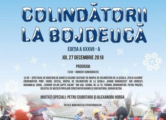 Colindatorii la Bojdeuca - editia 2018
