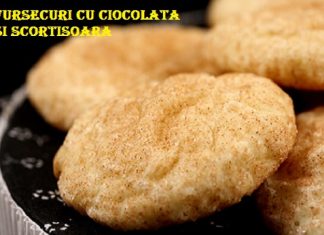 Reteta de fursecuri cu ciocolata si scortisoara