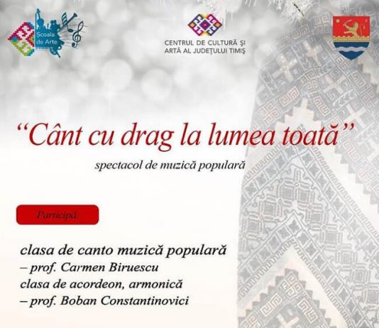 Spectacol folcloric - Cant cu drag la lumea toata 2019