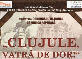 Spectacol Concurs Clujule, vatra de dor! 2019