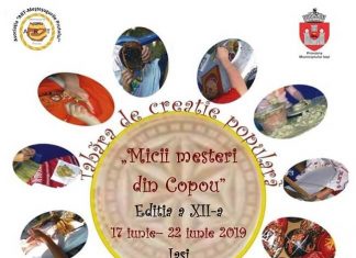 Tabara Micii Mesteri din Copou 2019