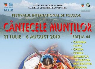 Festivalul International de Folclor Cantecele Muntilor 2019