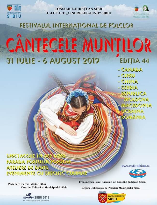 Festivalul International de Folclor Cantecele Muntilor 2019