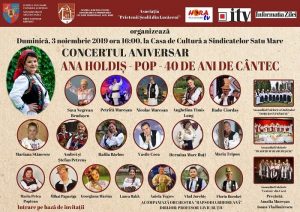 Concert aniversar - Ana Holdis Pop - 40 de ani de Cantec