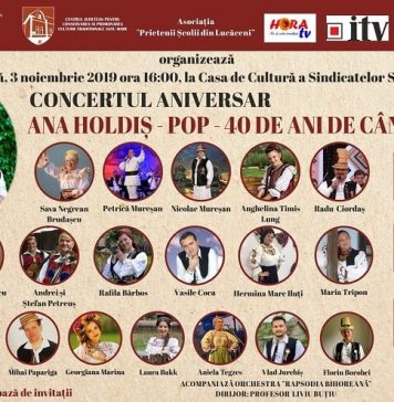 Concert aniversar - Ana Holdis Pop - 40 de ani de Cantec