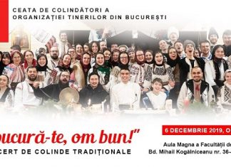 Concert de colinde traditionale - Imbucura-te, om bun!