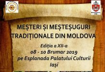 Mesteri si mestesuguri din Moldova 2019