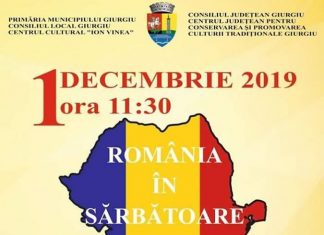 Program 1 Decembrie 2019 - Giurgiu