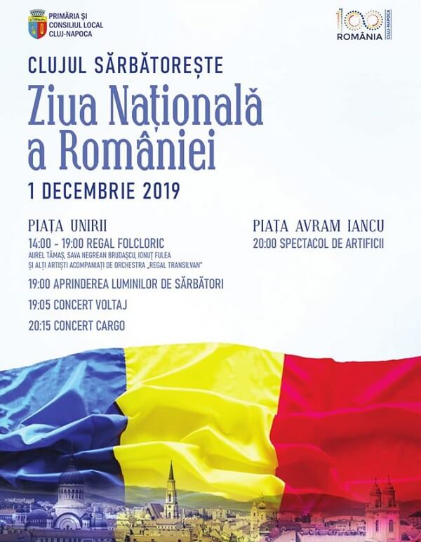 Program 1 Decembrie - Cluj Napoca 2019