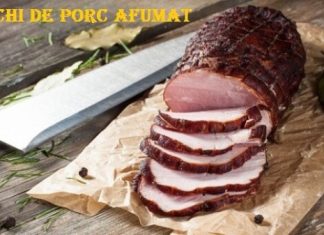 Reteta - Afumare Muschi de porc cu boia