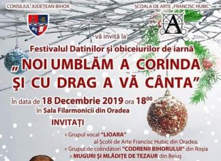 Festivalul Datinilor - Noi umblam a colinda si cu drag a va canta
