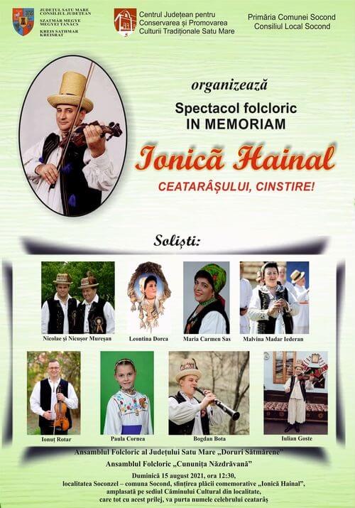 Spectacol folcloric - In Memoriam Ionica Hainal